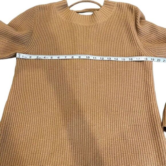 A.L.C. Markell Cashmere Wool Blend Tie Back Wide Sleeve Tunic Sweater Size Large - Picture 10 of 12